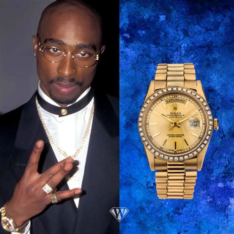 tupac rolex day date|More.